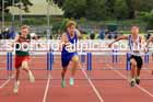 Boys Under-15s 80 metres hurdles, 2023 Northern Under-13s, Under-15s and Under-17s, Middlesbrough.  Photo: David T. Hewitson/Sports for All Pics